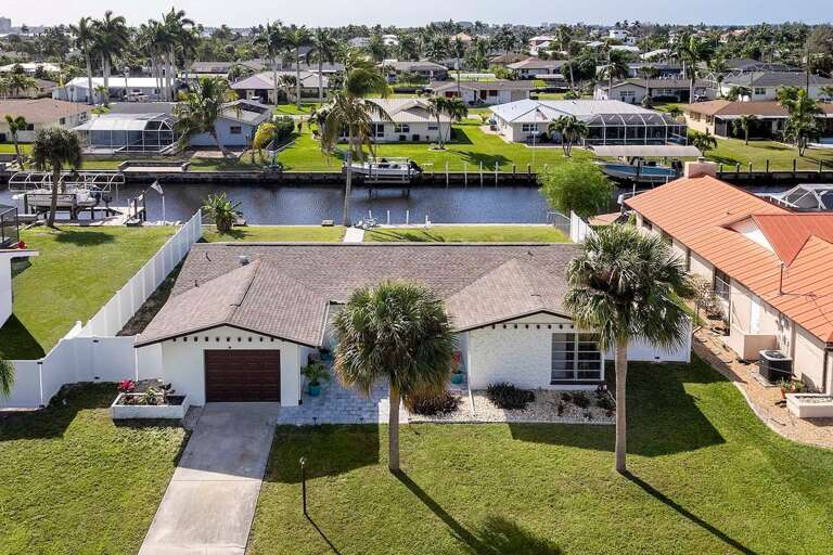 Aerial View of Lover`s Key